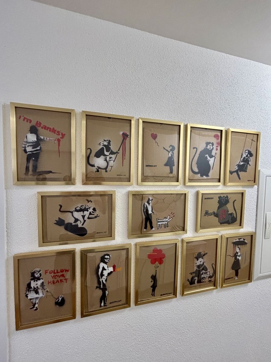 Dipinti: BANKSY "Art Dismaland Cardboard" – Nuovo (secondo la descrizione) da Bülach venduto da Cspadanuda
