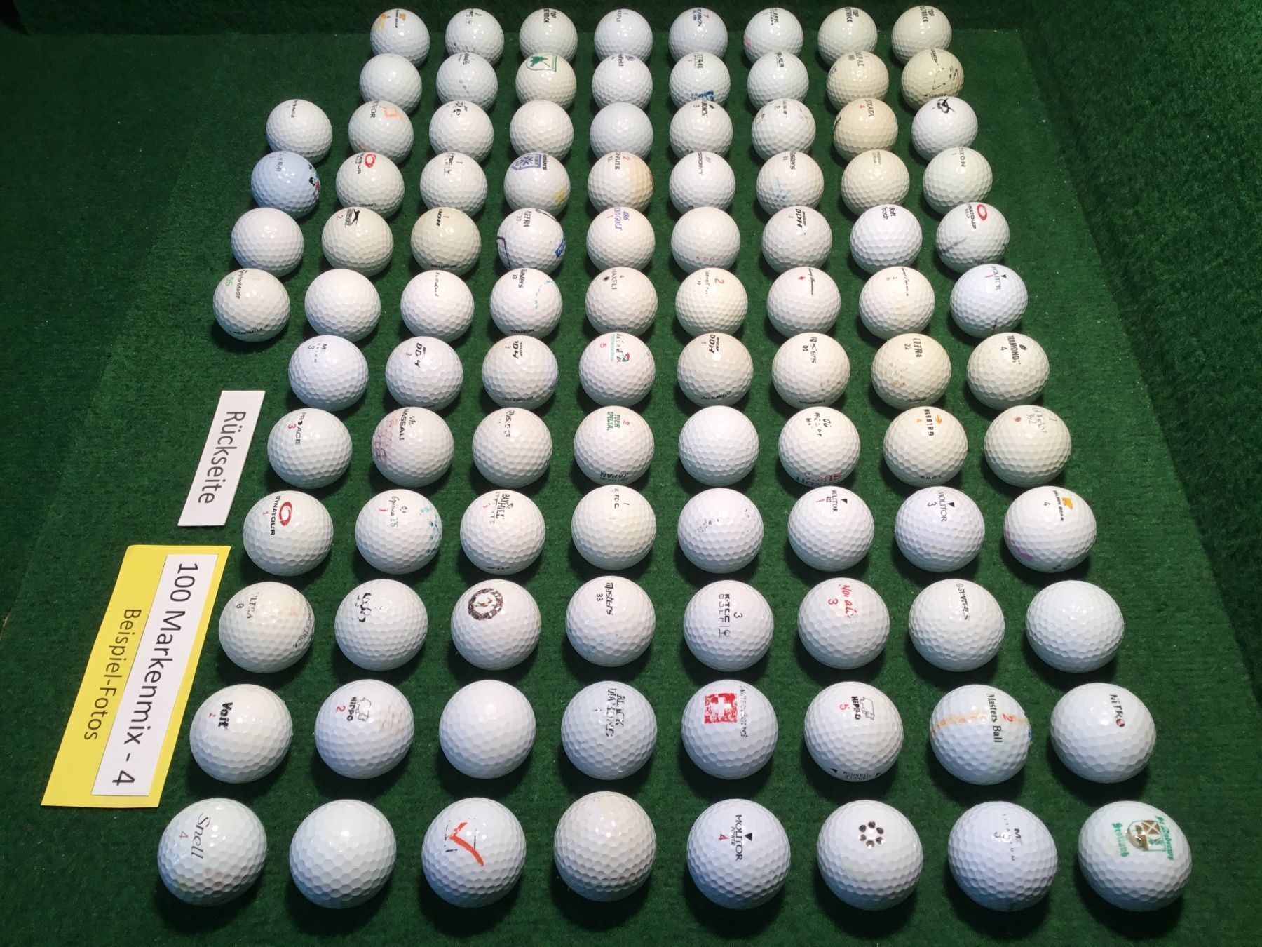 Palloni: 100 Golfbälle Markenmix (mässig) – Usato da Bergdietikon venduto da shimano4 6