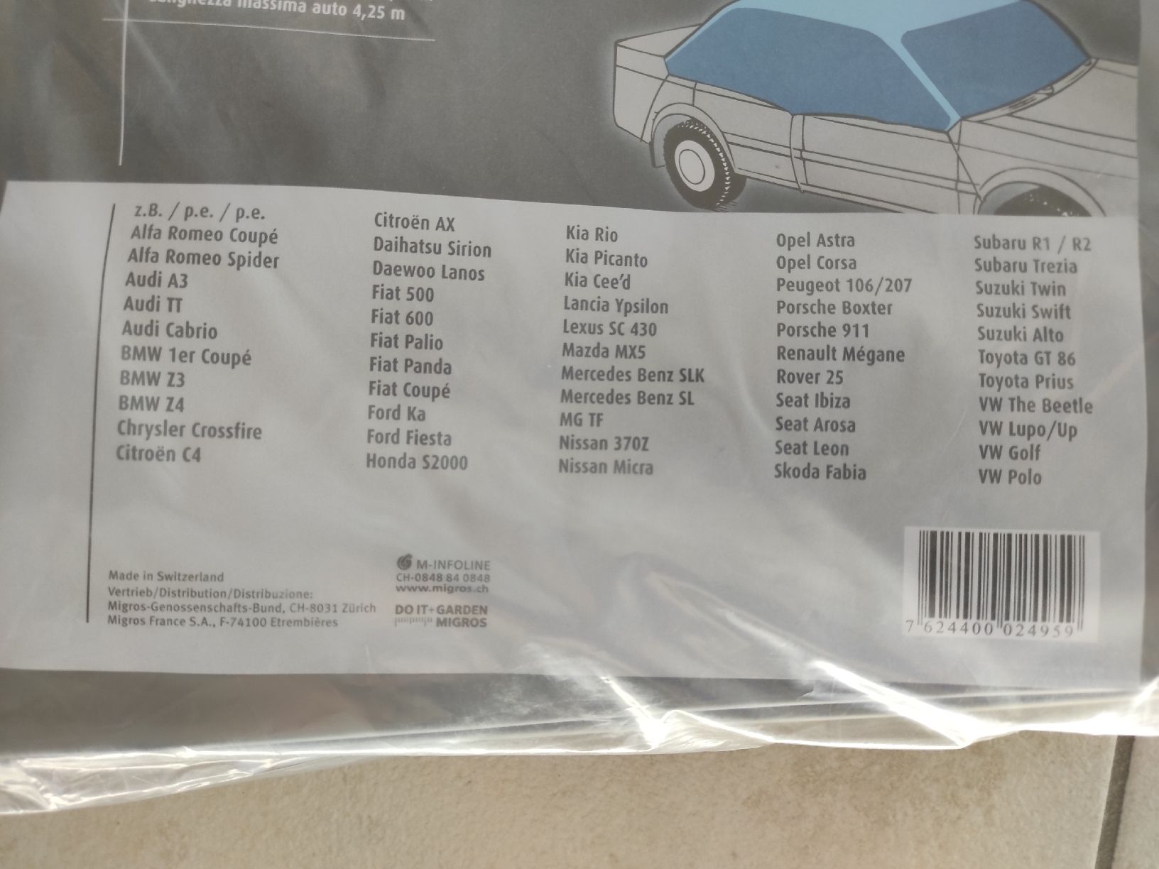 Coperture: Auto Halbgarage Gr. M – Nuovo (secondo la descrizione) da Schwarzenbach LU venduto da killer08 1