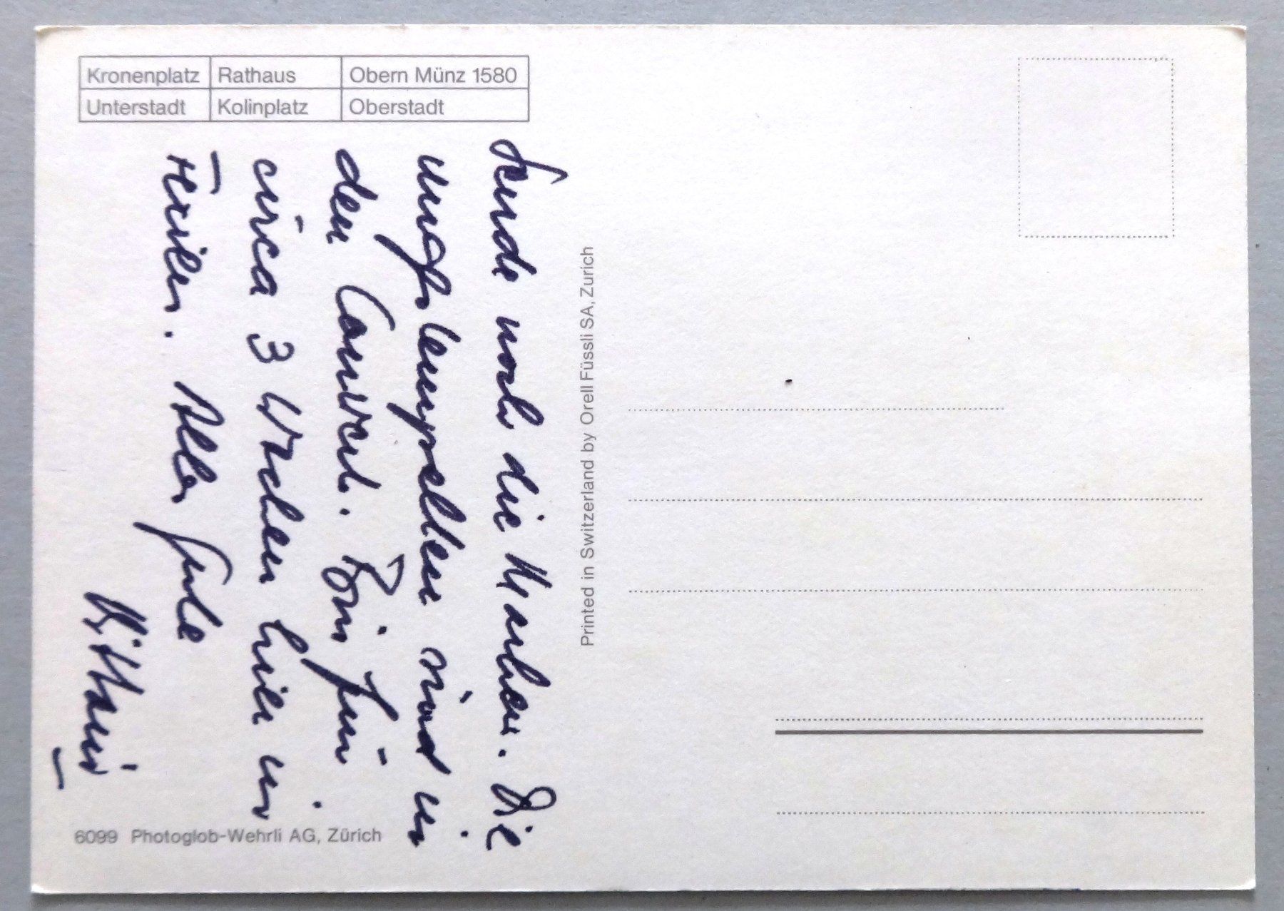 Cartes postales: Zug – D'occasion à Fétigny par Billy2miny 1