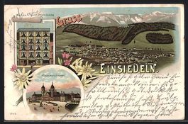 Litho Einsiedeln, Gasthaus St. Georg, Kl