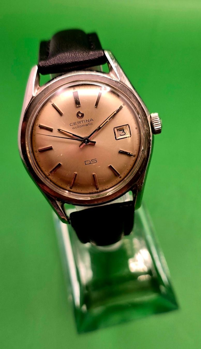 Certina Uhren: VINTAGE CERTINA AUTOMATIC DATE DS SWISS MADE – Gebraucht aus Neftenbach von Taschen-Uhren 1