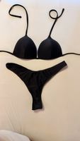 Damen Bikini schwarz – Push-Up Oberteil – zweiteilig