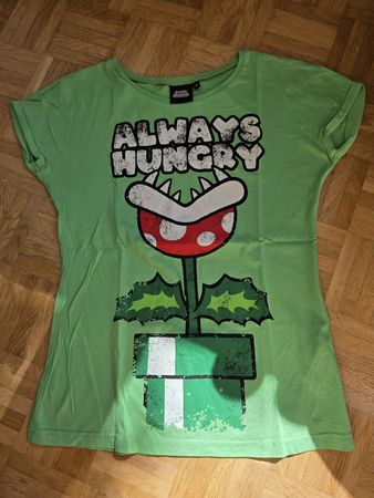 Original NINTENDO Super Mario T-Shirt "Piranha Pflanze