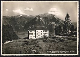 Oberschan, Kinderheim am Alvier, Blick i