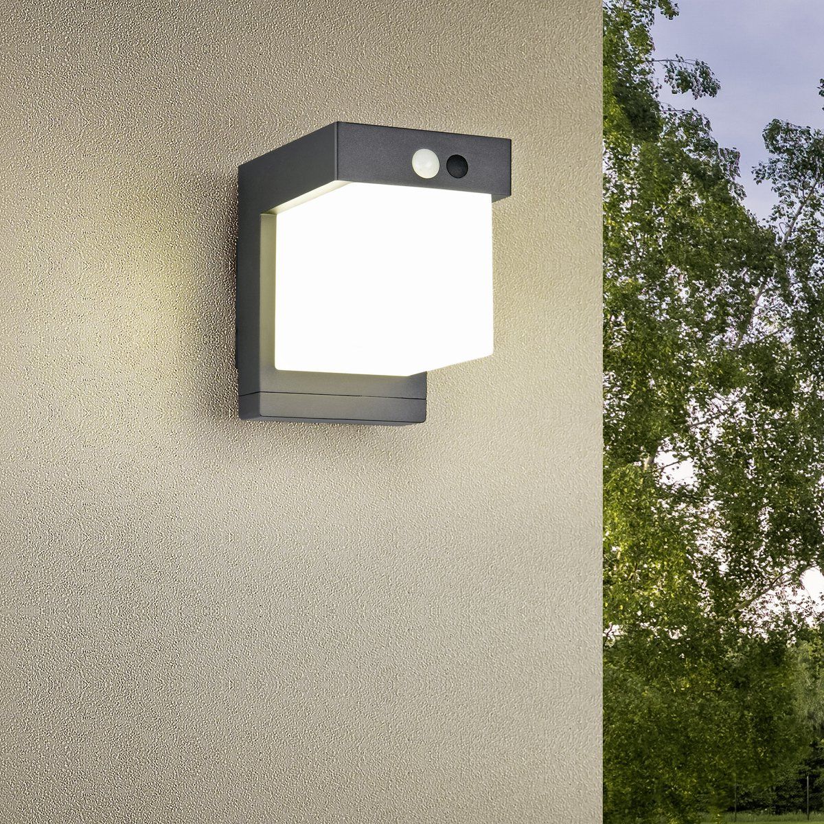 Lampade: LED Aussen Wandleuchte, 14 cm x 10 cm – Nuovo (secondo la descrizione) da Kreuzlingen venduto da Smart-Light 1