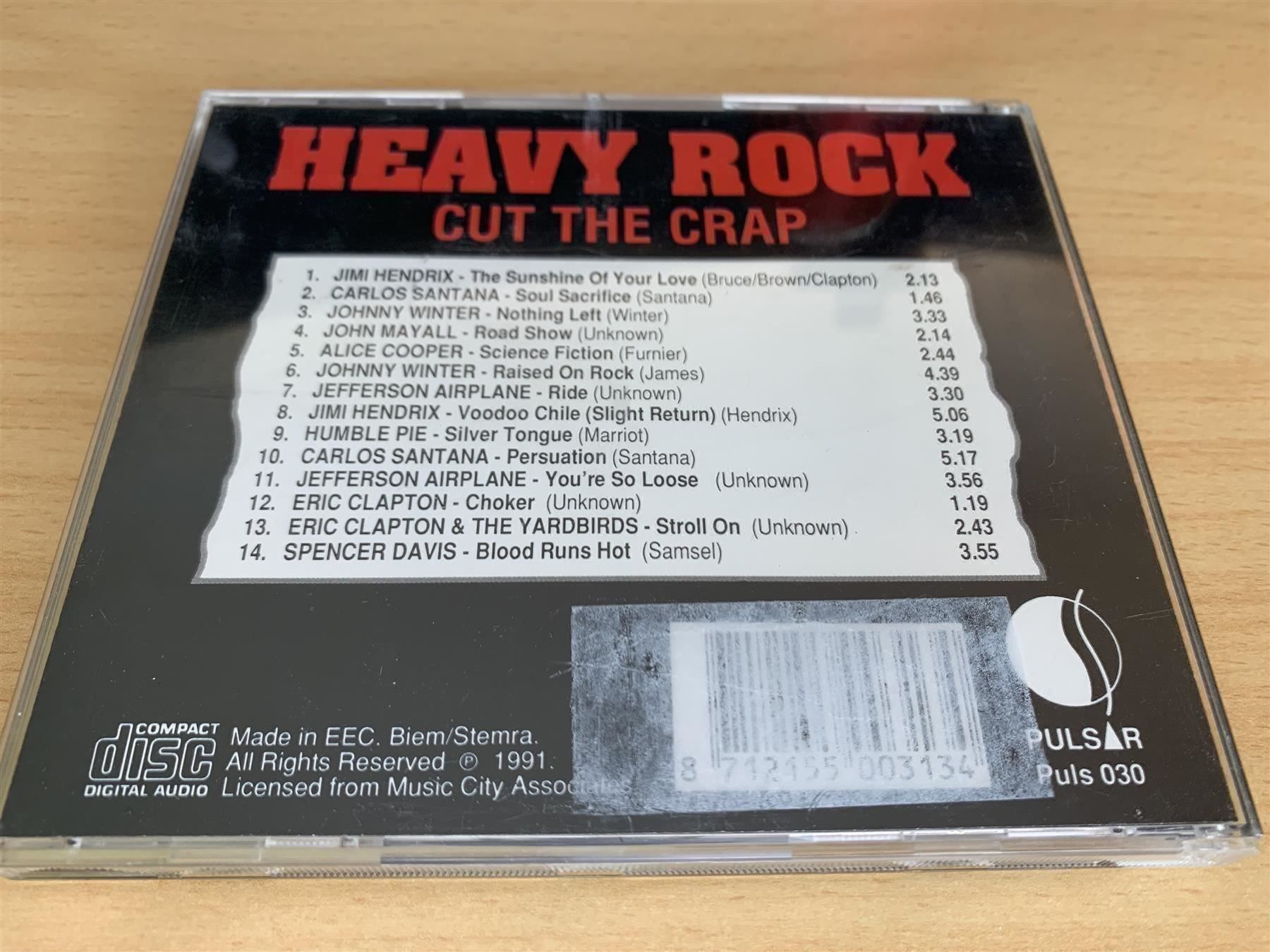 CDs: Heavy Rock - Cut The Crap – Gebraucht aus Rikon im Tösstal von Alpenmutz 1