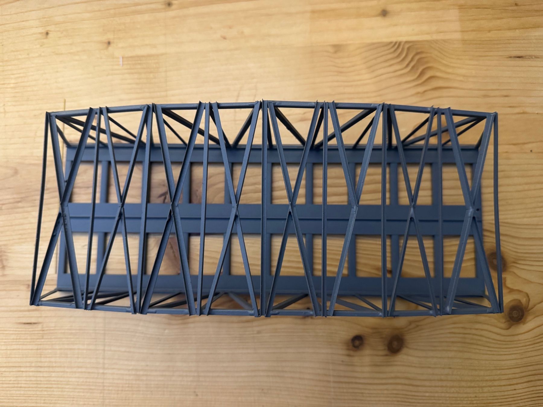 Modelleisenbahnen: Bogenbrücke aus Metall HO – Neu (gemäss Beschreibung) aus Klarsreuti von Sbirolipiero 2