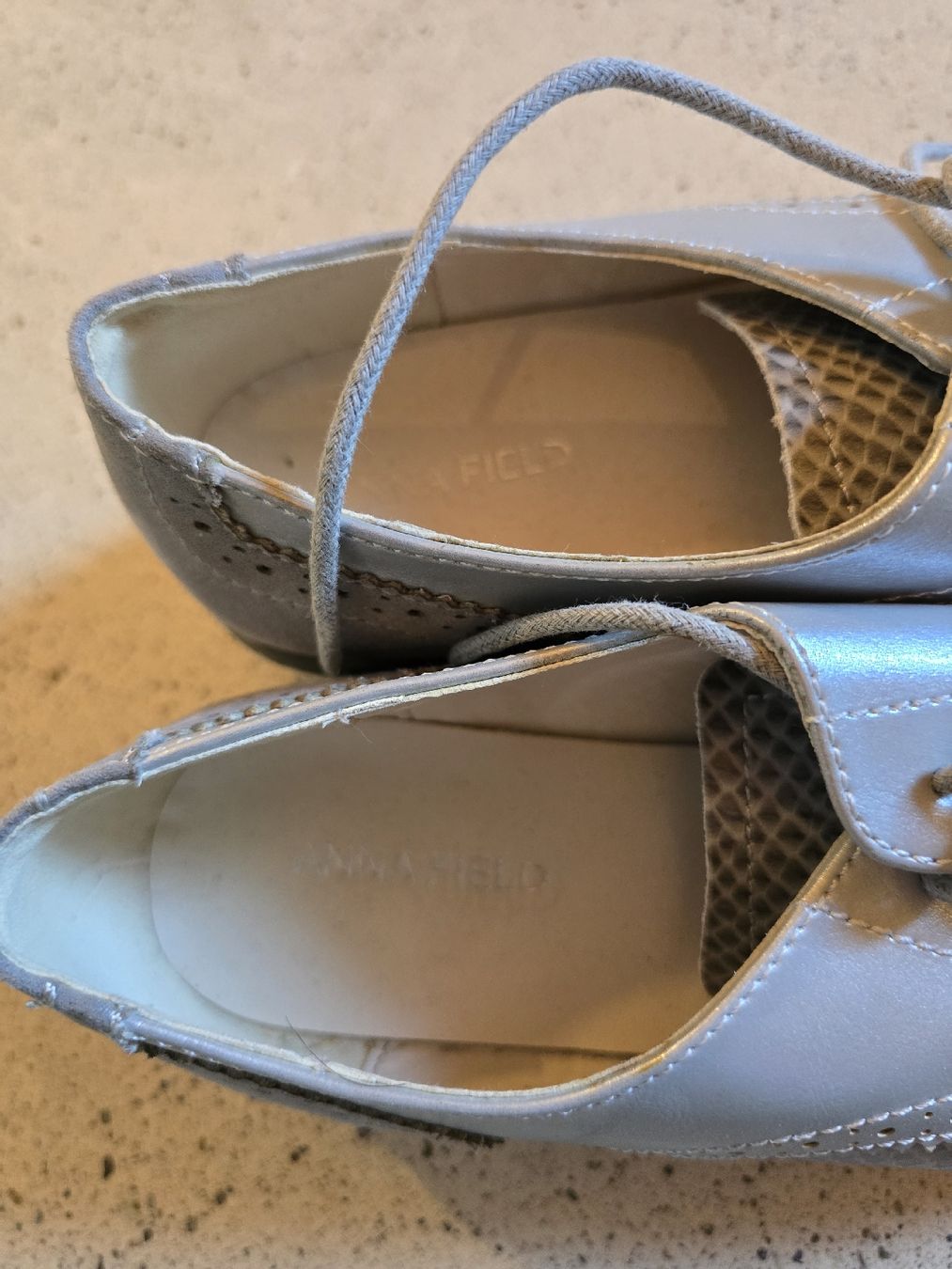 Anna Field Damenschuhe: Schnürschuhe Damen grau Grösse 37 gebraucht – Gebraucht aus Niederneunforn von slowdown03 1