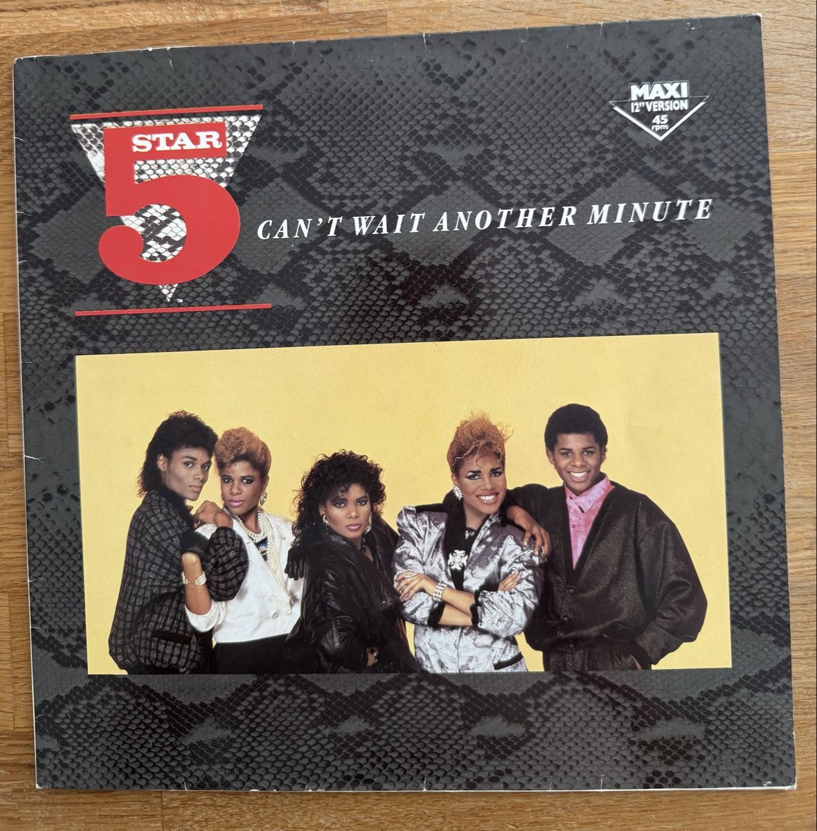 Dischi in vinile: Five Star - Can't Wait Another Minute 45 Maxi Schallplatte – Usato da Goldach venduto da Messerguru
