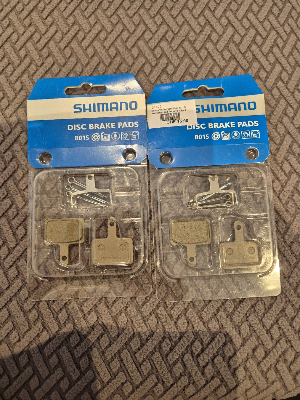 Pezzi di ricambio: Shimano Bremsbeläge – Nuovo e nell'imballaggio originale da Tinizong venduto da Corinawe