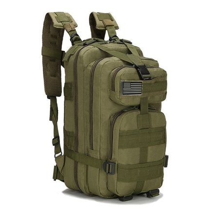 Sac à dos militaire tactique, 25L, étiquette USA démontable.