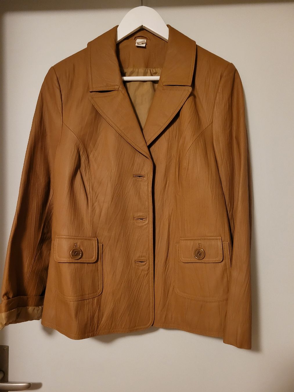 Giacche: Echtlederjacke beige, Grösse 40 – Usato da Schmerikon venduto da 7855