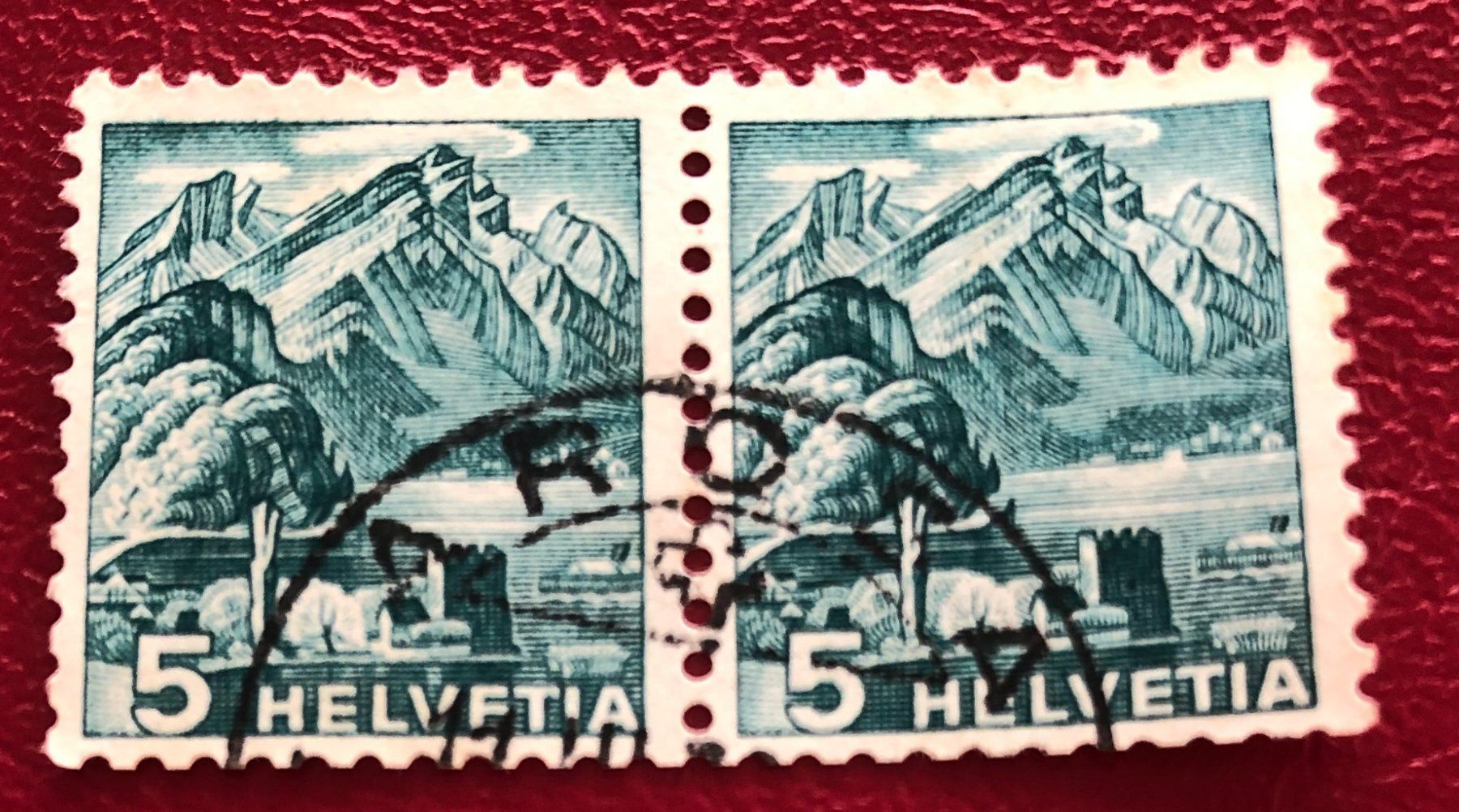Tutti i francobolli: Nr.202 Paar mit Vollstempel – Usato da Aarau venduto da Billa007