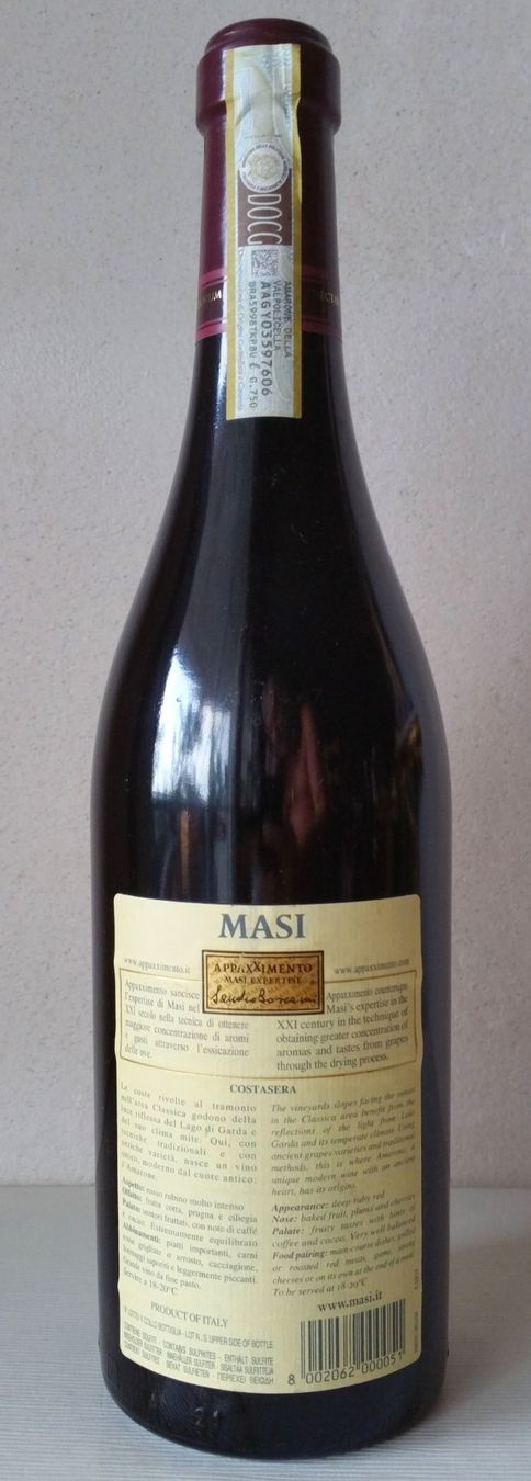 Amarone Vins: 2010 MASI COSTASERA AMARONE classico – D'occasion à Oberriet SG par Krishna108 3