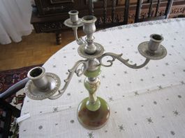 CANDELABRE EN ONIX