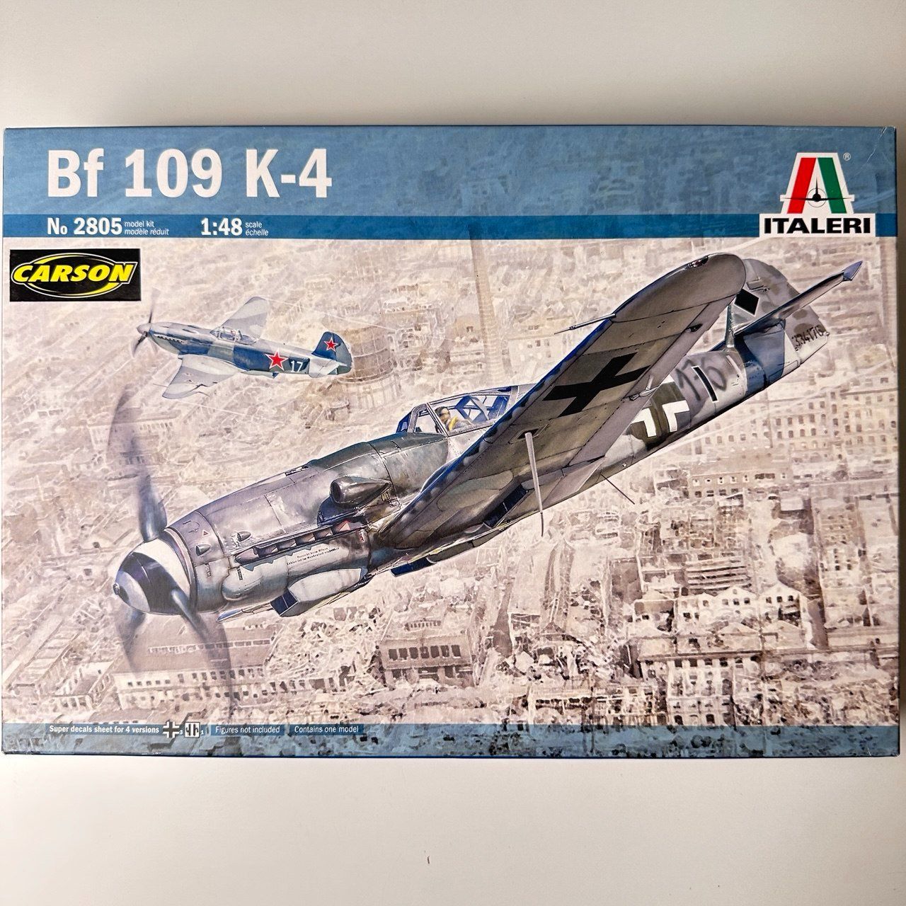 Italeri Kit di modellismo & Modellini statici: Italeri Bf 109 K-4 1/48 – Nuovo (secondo la descrizione) da Dietikon venduto da Berin64