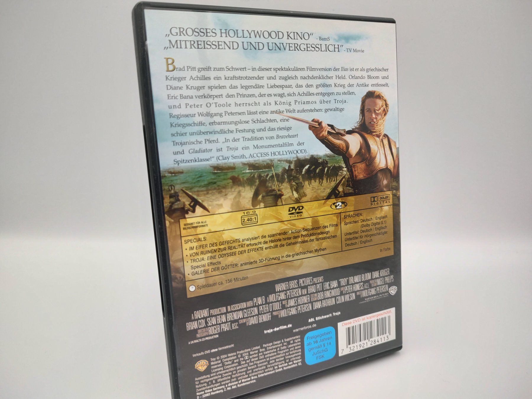 Tutti i DVDs: TROJA - Versand A-Post nur CHF 2.50! – Usato da Siblingen venduto da the_92m7 1