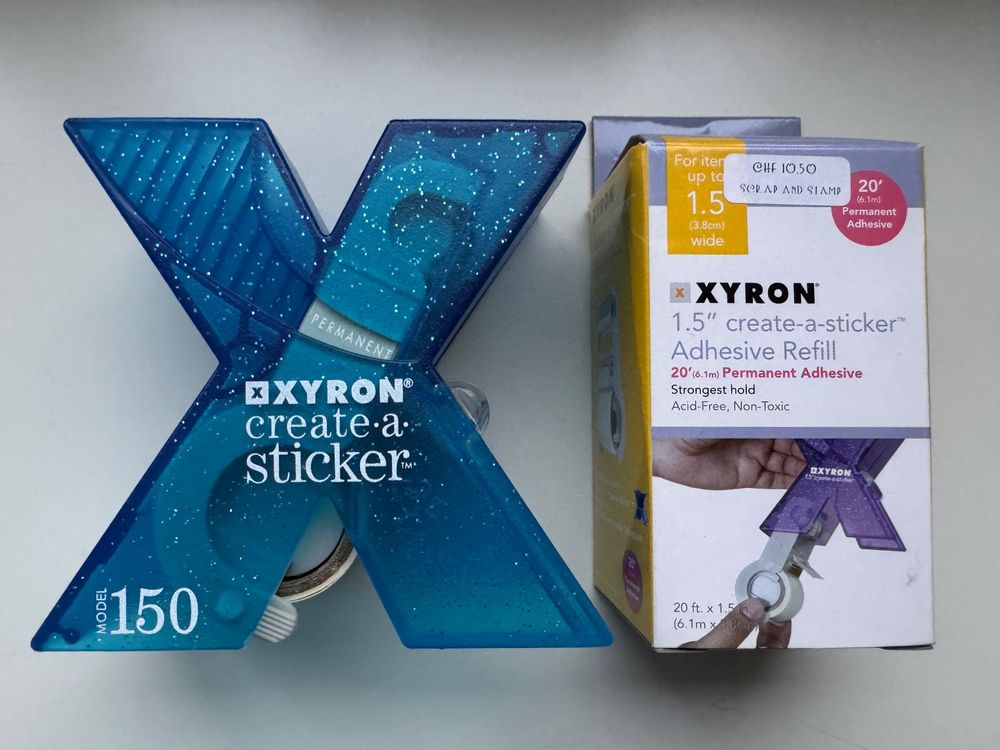 Xyron Create a Sticker, Model 150 inkl. Nachfüllkartusche | Kaufen auf ...