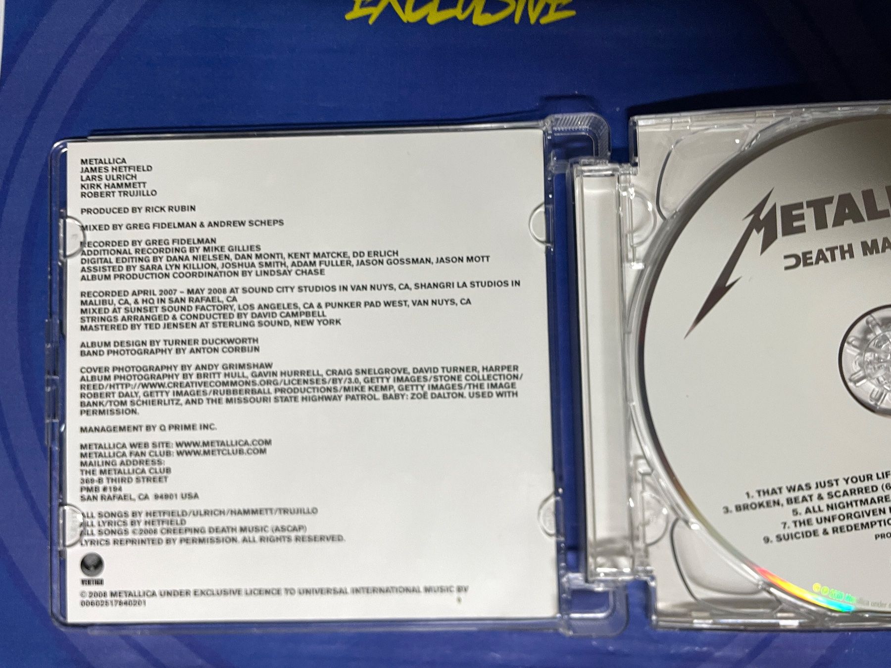 CD: Metallica-Death Magnetic – Usato da Muri b. Bern venduto da AdidasCollector 3
