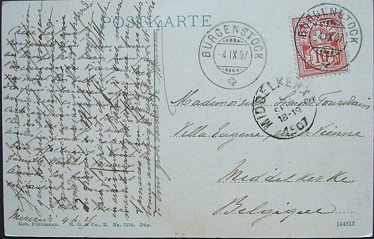 Cartes postales: BÜRGENSTOCK – D'occasion à Jona par philajona 1