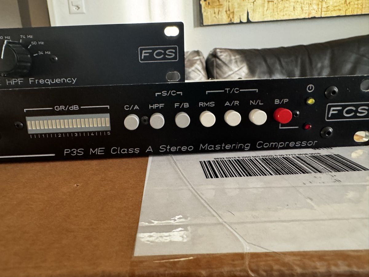 Strumenti musicali: Foote Control Systems P3S ME Class A Mastering Compressor – Usato da Zürich venduto da 1cut2 6