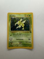 Pokemon Scyther holo set 2 non graded 10/64