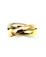 CARTIER. Collection "Trinity", alliance 3 ors 18K