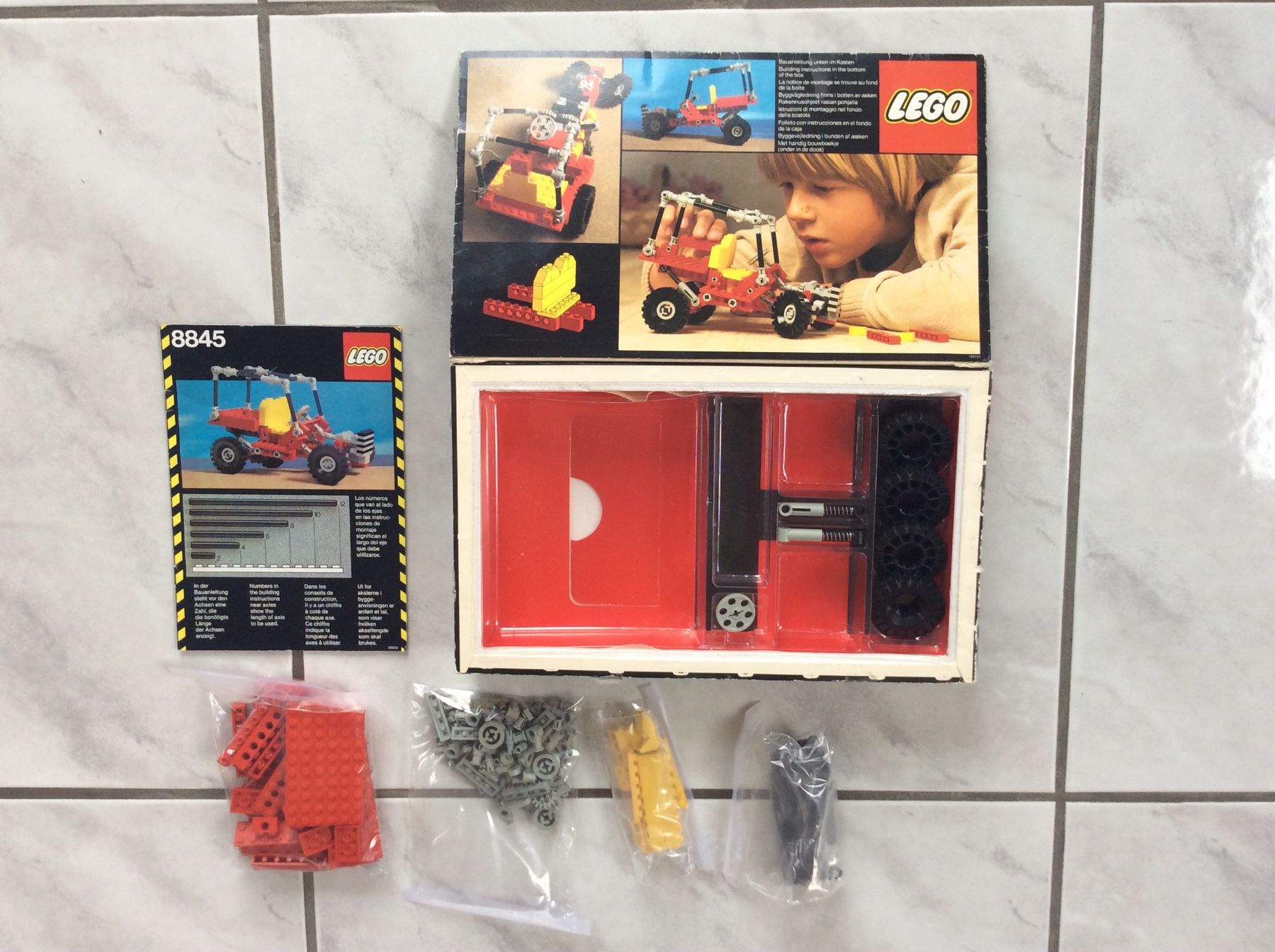 Lego Kit di costruzioni: Lego Technik 8845, Buggy, 1980, in der Originalverpackung – Usato da Willerzell venduto da Eluchs 1