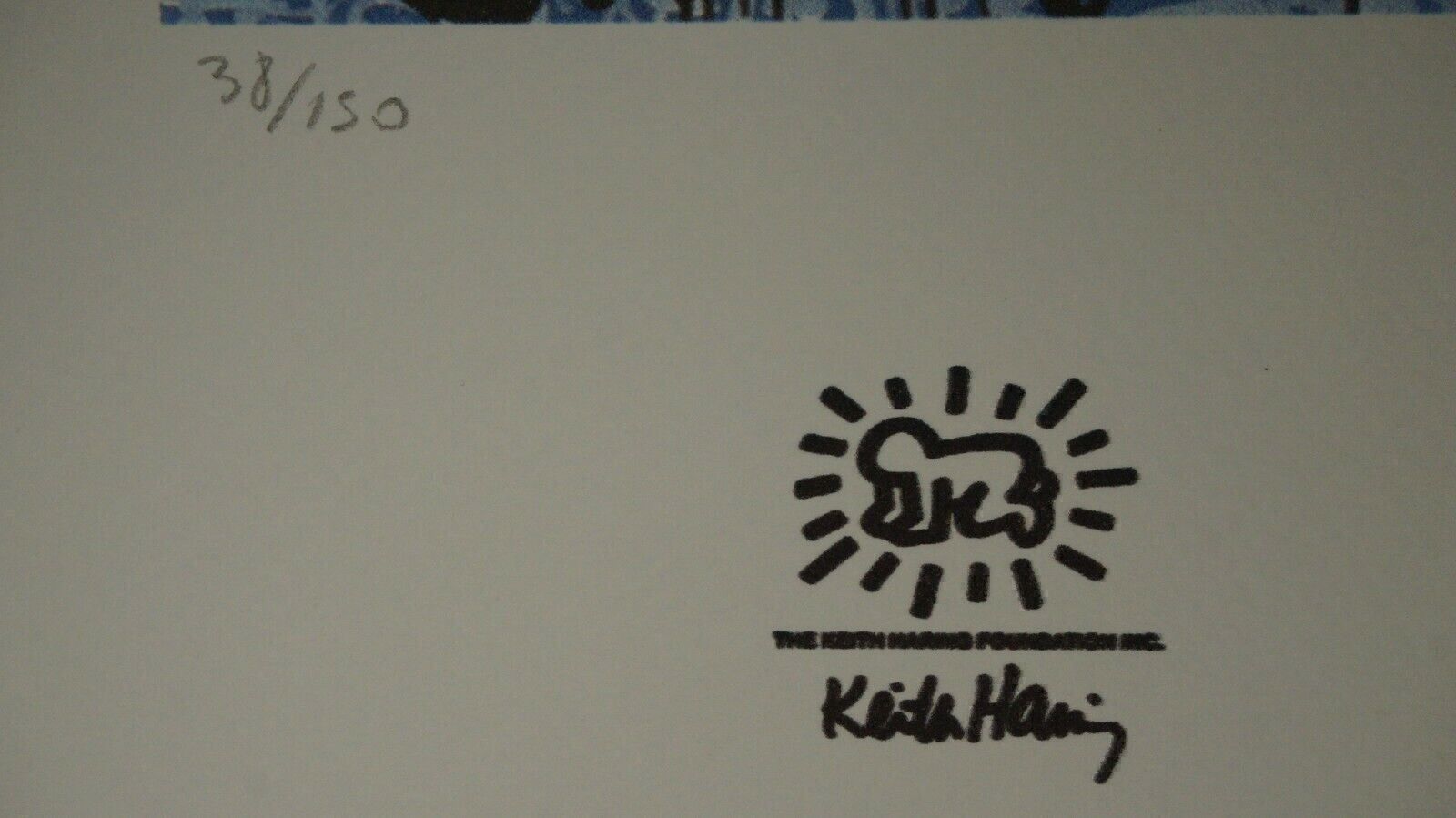 Foto & Immagini: KEITH HARING   HANDNUMMERIERT DRUCKSIGNIERT – Usato da Gersau venduto da kunst-online 2