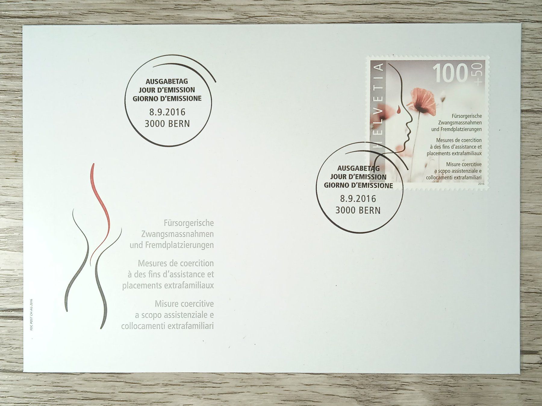 Tutti i francobolli: TR12 Enveloppe + Timbre Suisse 2016 – Usato da Cousset venduto da Patrick_Collections