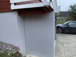Neues Garagentor, Rolltor, von Heroal auf Maß gefertigt
