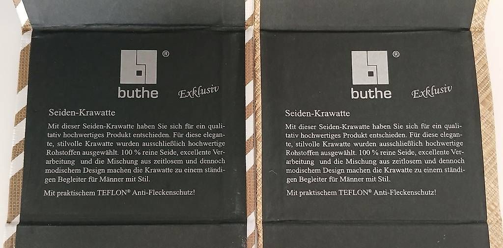 Krawatten: Seiden Krawatten "buthe" – Gebraucht aus Escholzmatt von sus_9vvb 3