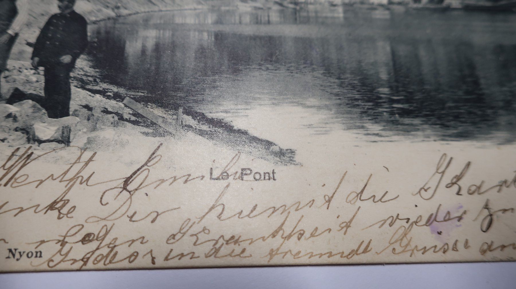 Ansichtskarten: Le Pont  1901 – Gebraucht aus Cormoret von Pascalll2001 3
