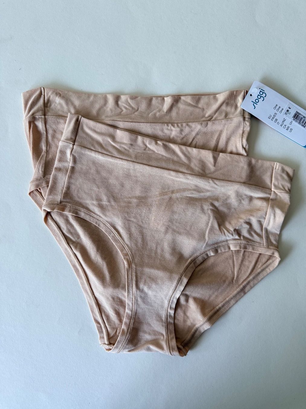 Sloggi Sonstige Unterwäsche: SLOGGI, Maxi Go Allround, One Size, 2 Stück in Hellbeige – Neu und originalverpackt aus Rudolfstetten von gst_g7xl
