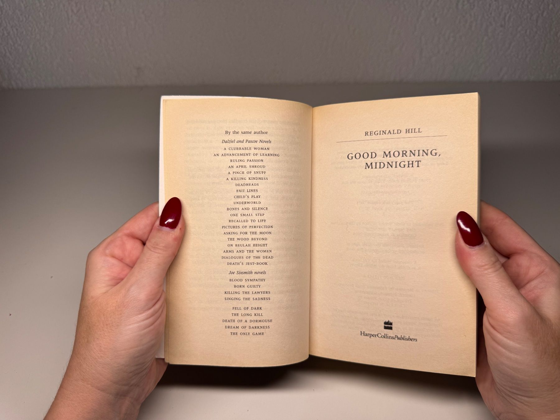 Libri: NOVEL: Reginald Hill, Good Morning Midnight – Usato da Grosswangen venduto da English_books 3