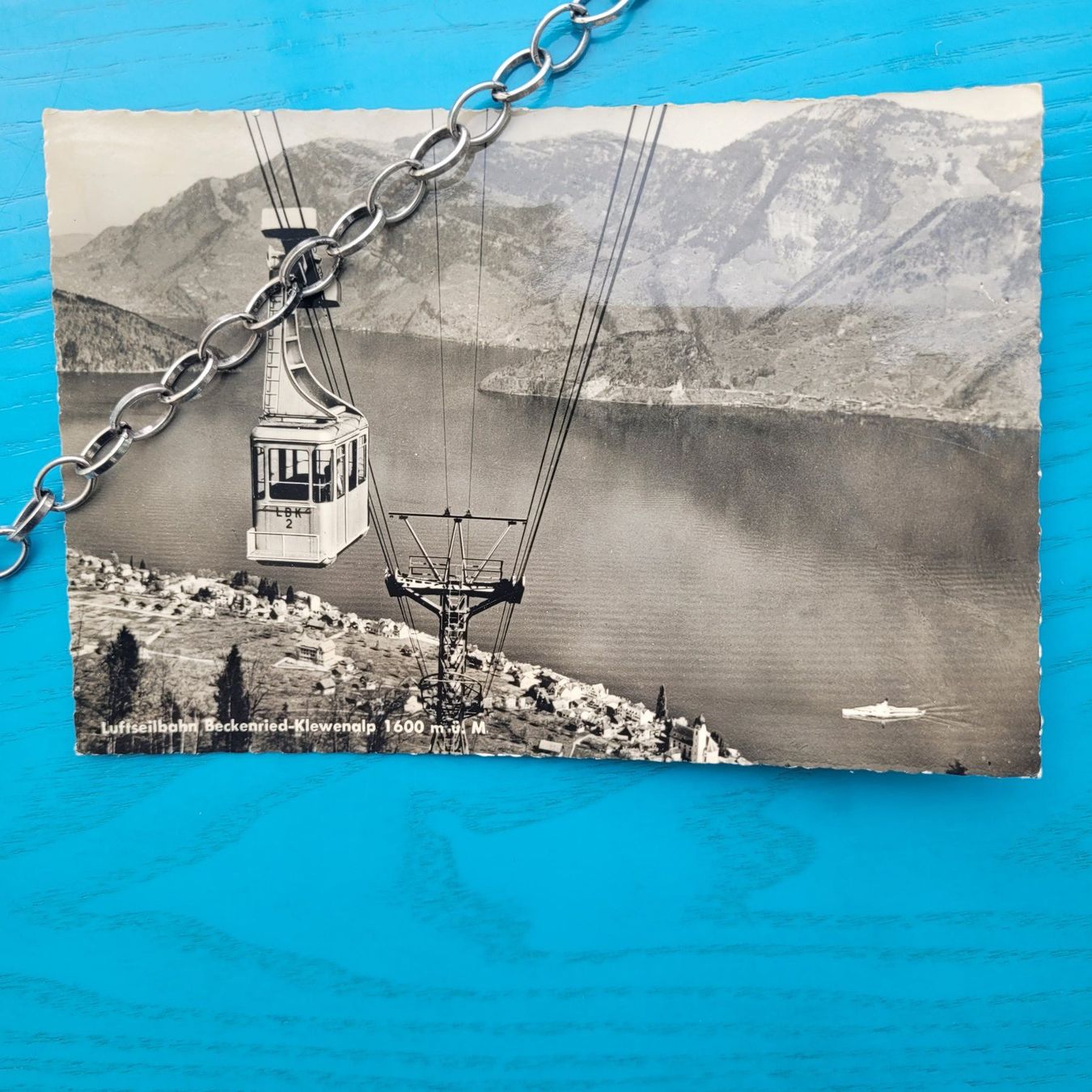Cartoline postali: Luftseilbahn Beckenried - Klewenalp – Usato da SCHÜBELBACH venduto da CoKaHa