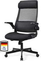 Bürostuhl ergonomisch Kopfstütze Mesh Lendenstütze