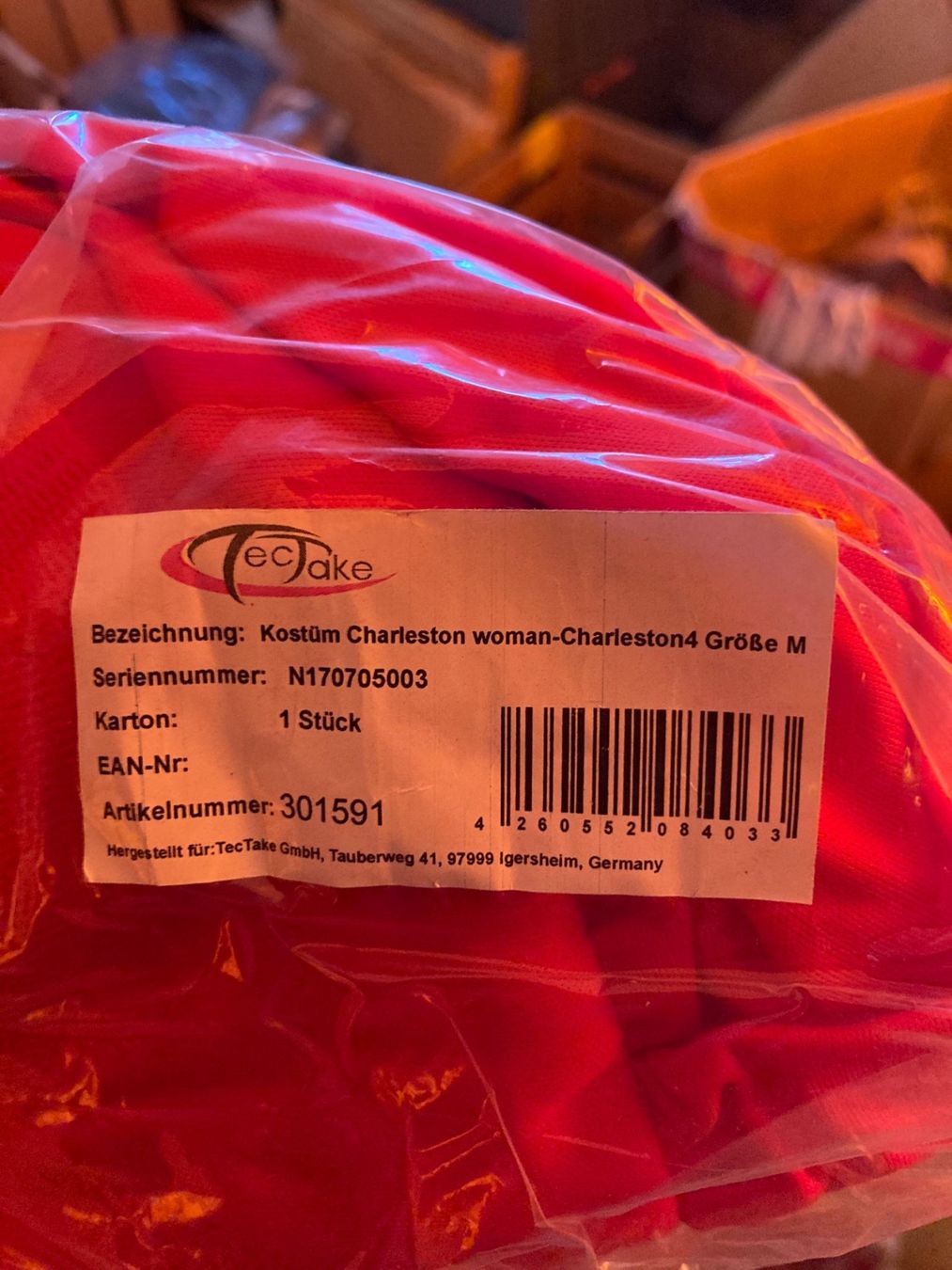 Costumi: Kostüm Savoy Diva 20er Lady M – Nuovo e nell'imballaggio originale da Aarwangen venduto da to-hirschi 4