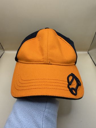 Smart Trucker Cap orange/schwarz verstellbar