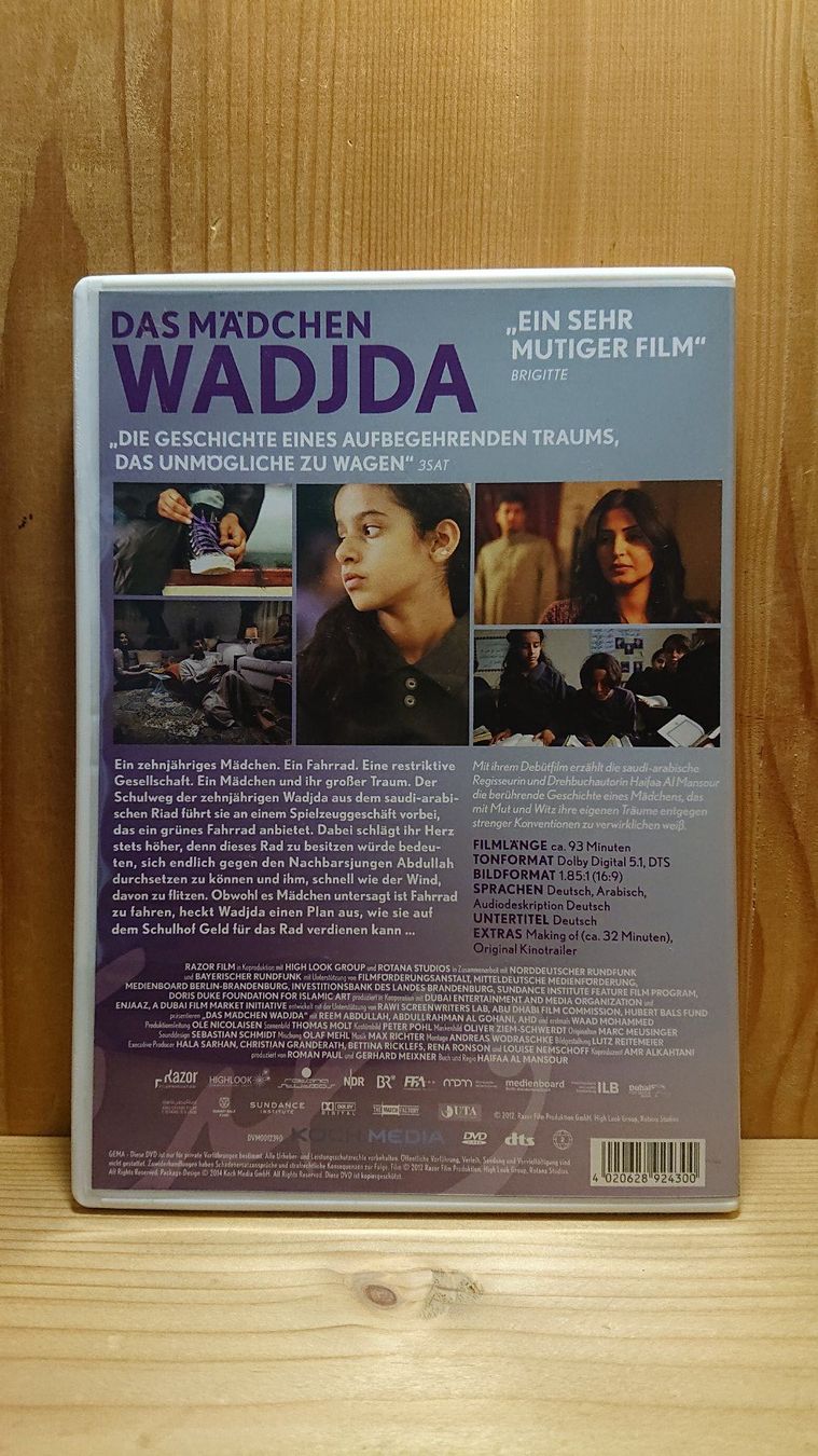 Tutti i DVDs: DAS MÄDCHEN WADJDA DVD – Usato da Wilderswil venduto da Exebub 1