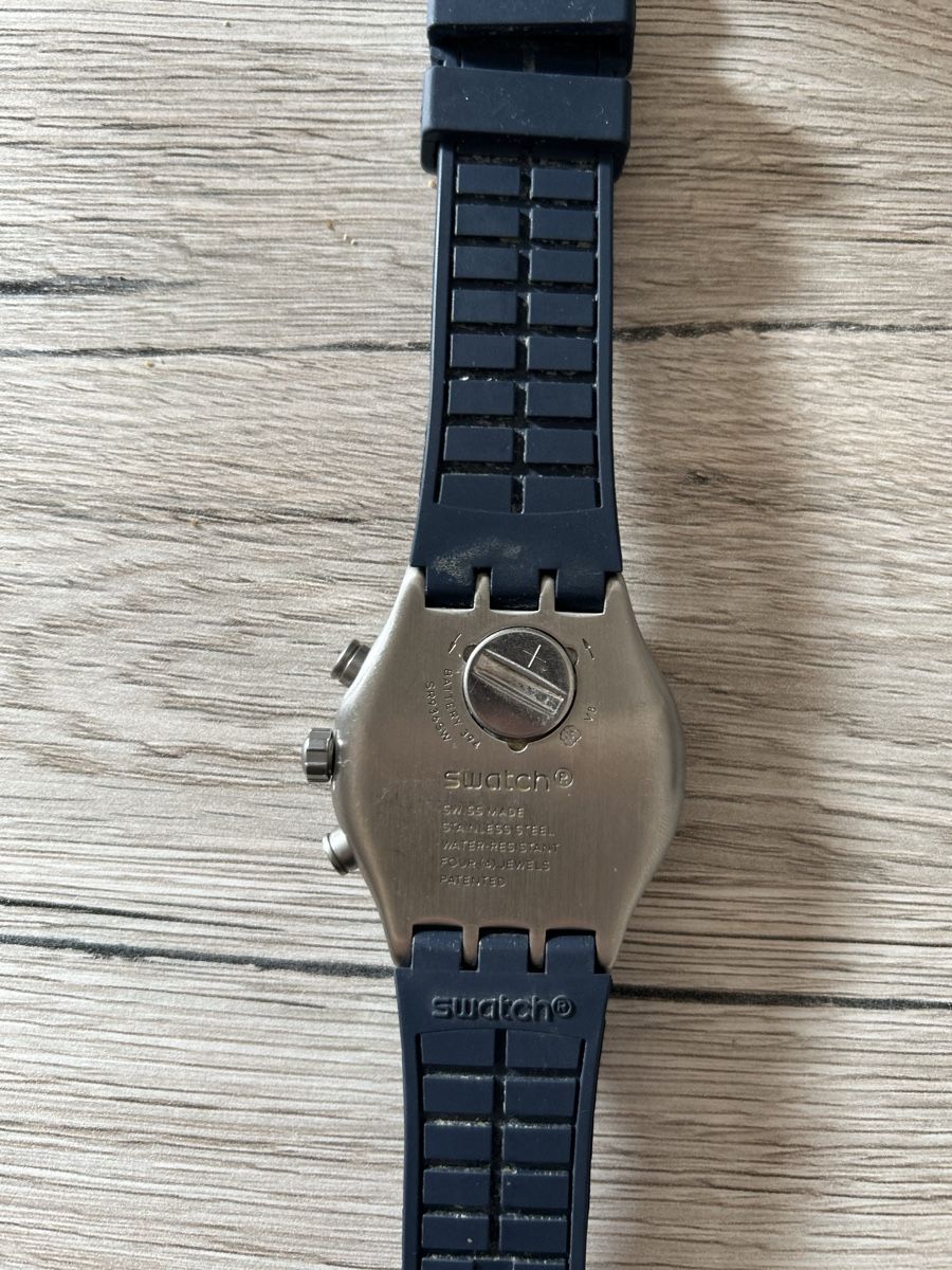 Swatch Orologi: Swatch Teckno Blue Watch – Usato da St Gallen venduto da kon_2nnp 3