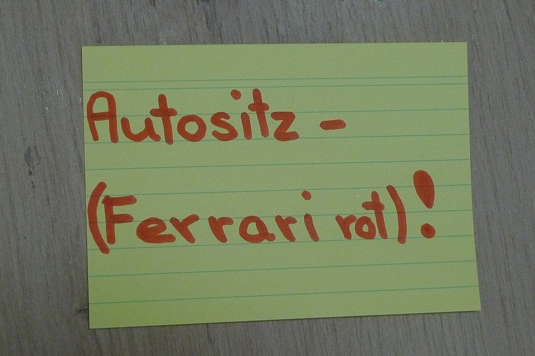 Auto-Kindersitze: Autositz-(Ferrari rot)! – Gebraucht aus Bern von bn1640 5
