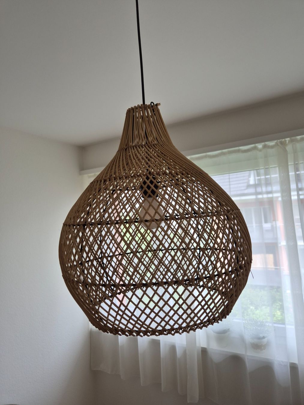 Kronleuchter & Deckenlampen: Rattanlampe – Gebraucht aus Lachen SZ von missfranky85 2