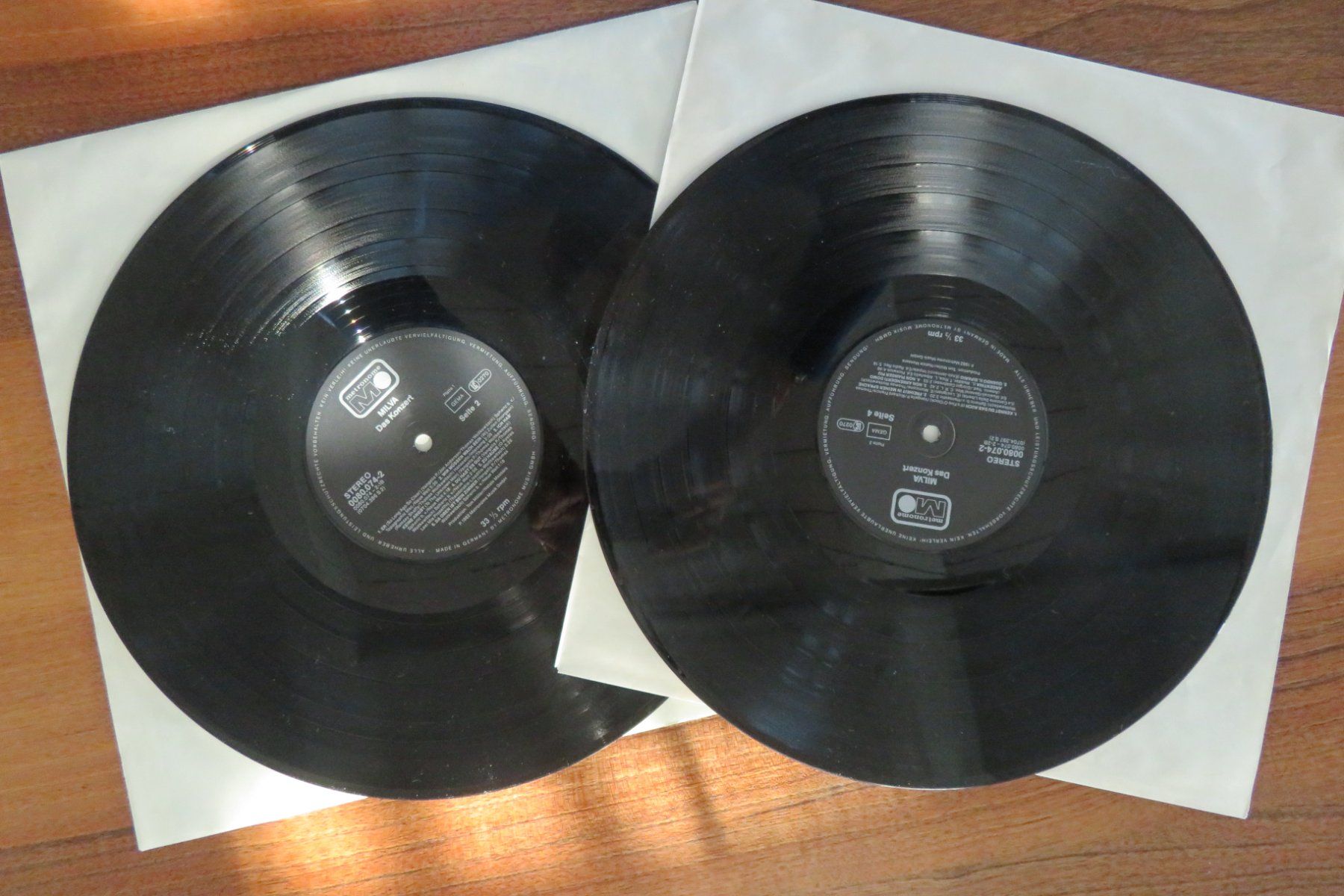 Dischi in vinile: MILVA DAS KONZERT Doppel-LP – Usato da Wil ZH venduto da Tamagy 3