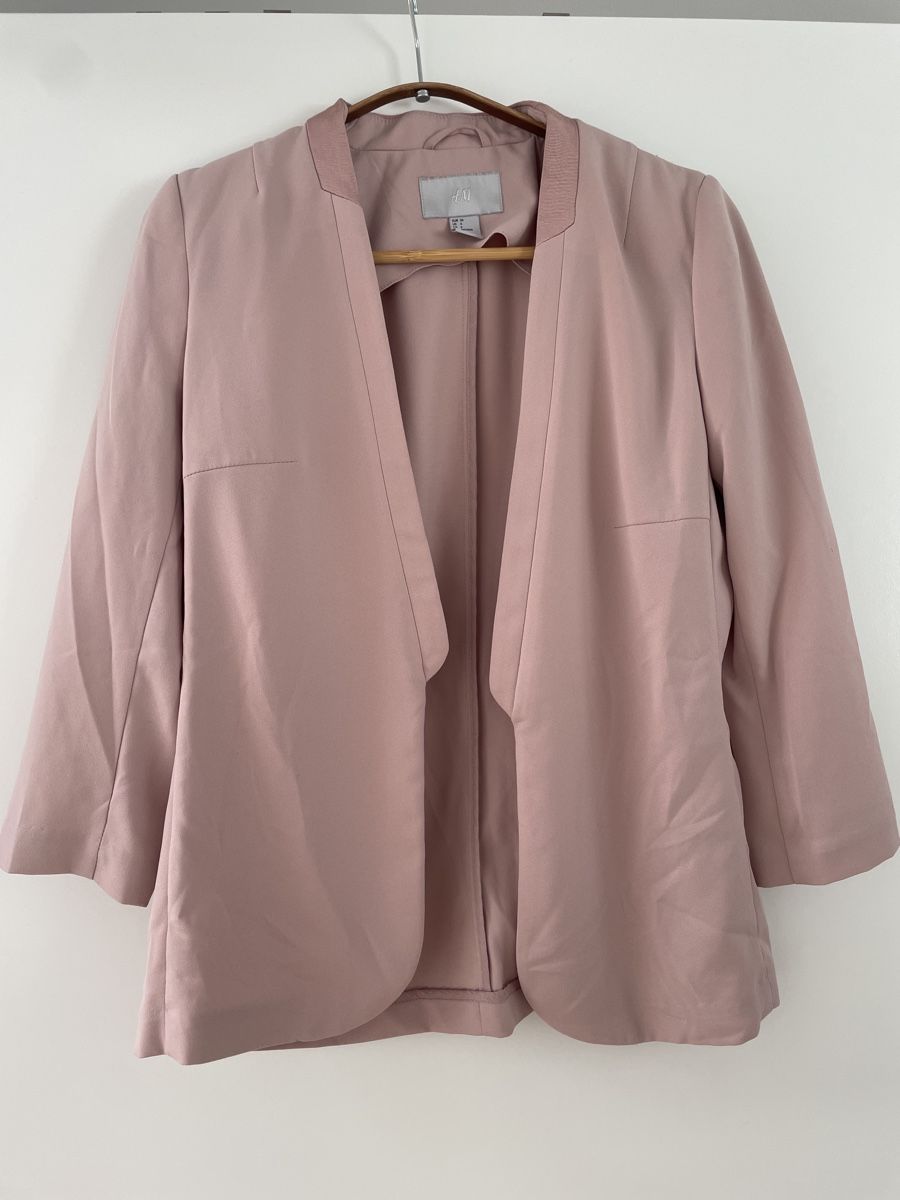 H&M Giacche: H&M Blazer, Gr. 36, rosa – Usato da Mauren venduto da acht33null