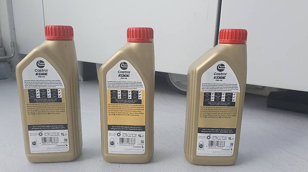 Öl und Additive: Castrol EDGE 0W-40 Motoröl  – Gebraucht aus Root von Tanamofficial 1