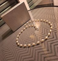 Perlenkette Silber echte Süsswasserperlen