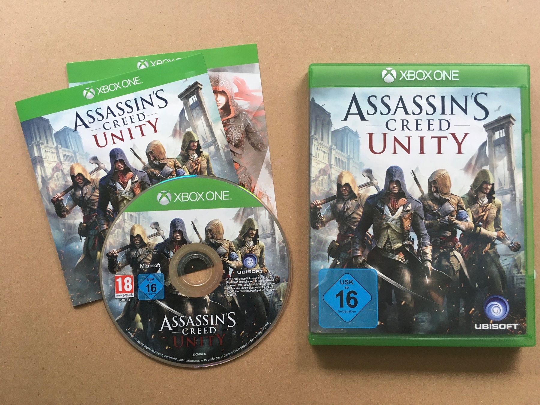 Microsoft Giochi: Assassin's Creed Unity für XboxOne – Usato da St.Gallen venduto da MedienJoe