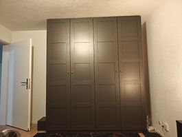 Kleiderschrank Pax dunkelgrau guter Zustand